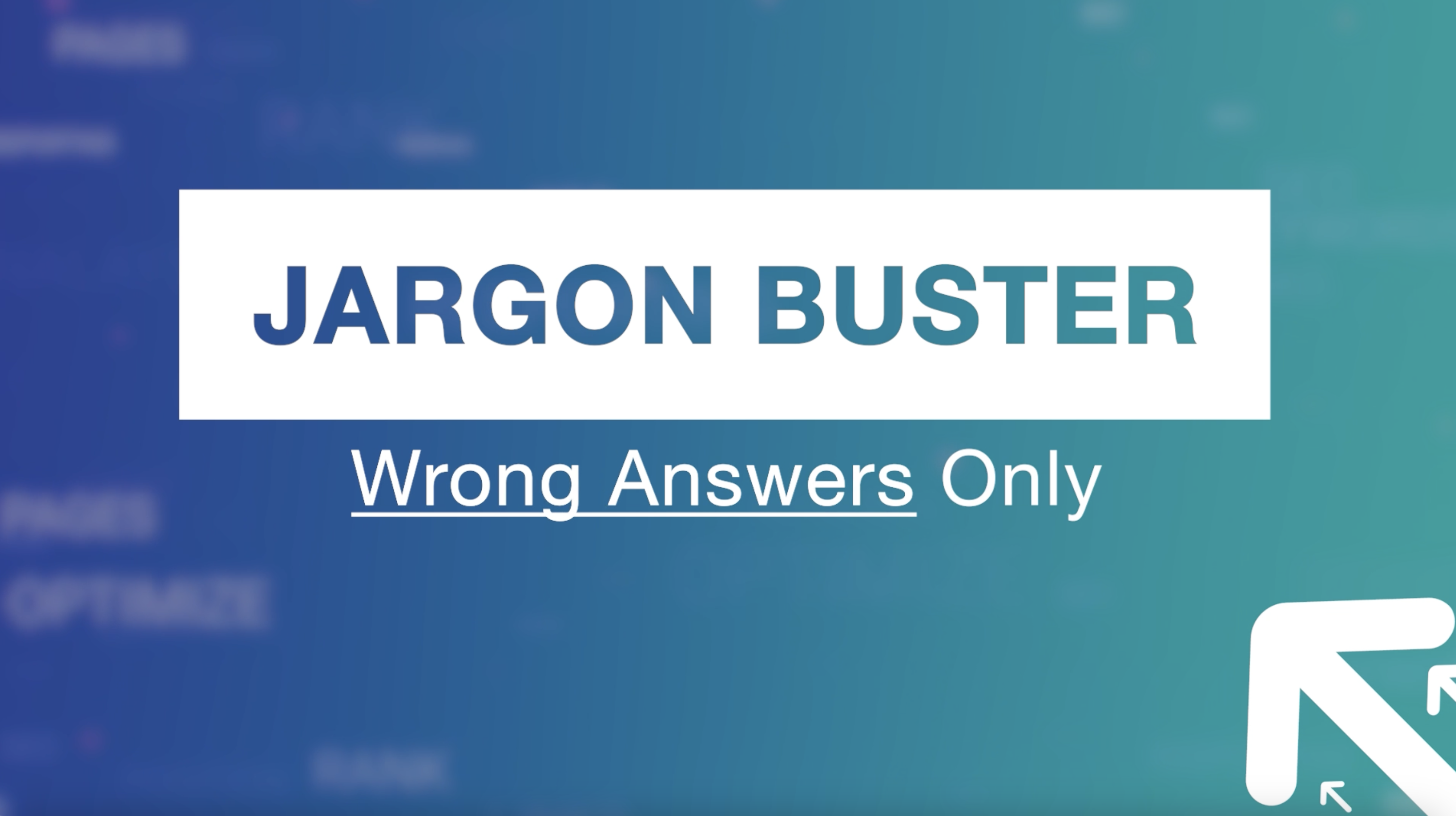 jargon buster